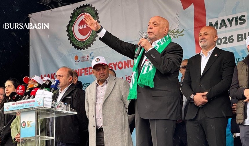 HAK-İŞ Başkanı Arslan: “Türkiye’deki her meydan Taksim’dir”