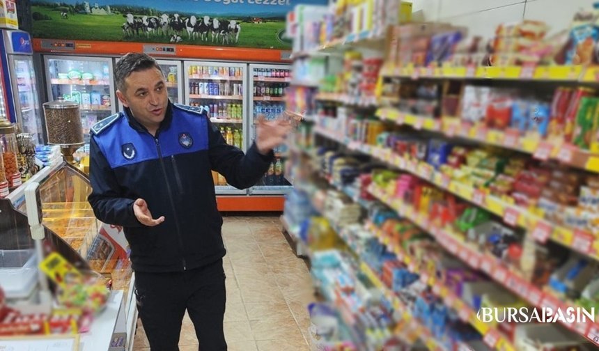 İnegöl’de Market ve Bakkallara Sıkı Denetim