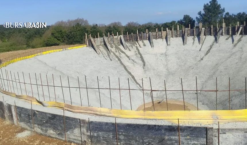 Bursa’da Yangınlara Karşı 12 Yeni Su Havuzu