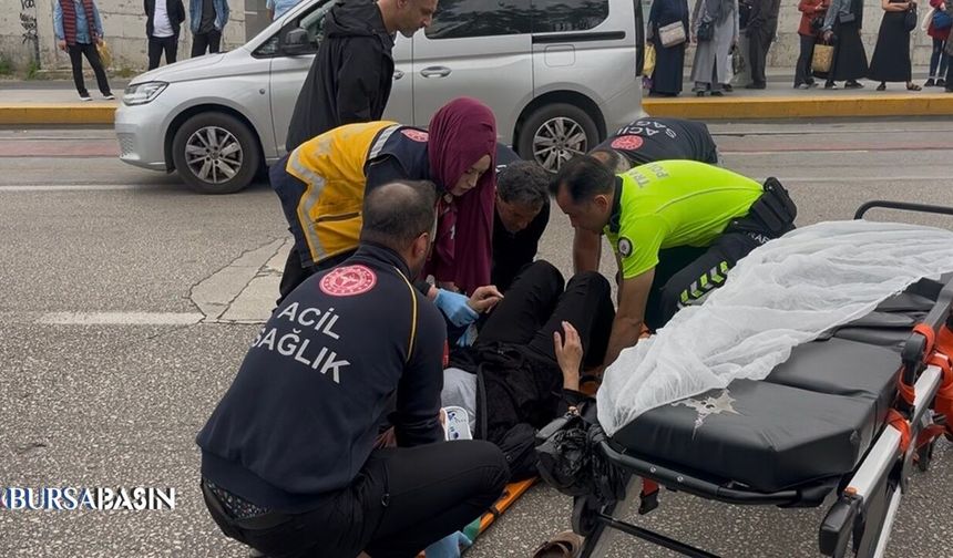 Bursa’da Yaya Geçidi İhlali Kazaya Dönüştü