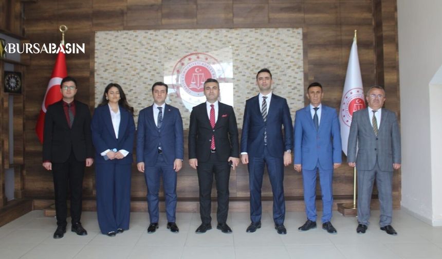 Adalet Bakanlığı Heyeti Gemlik Cezaevi’nde İnceleme Yaptı