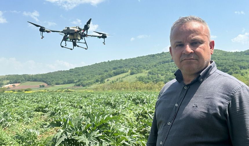 Kestel’de Çiftçiye Drone Destekli Tarım Dönemi