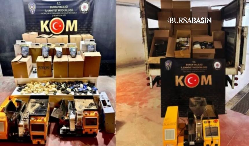 Bursa’da Eş Zamanlı Kaçak Tütün Operasyonu