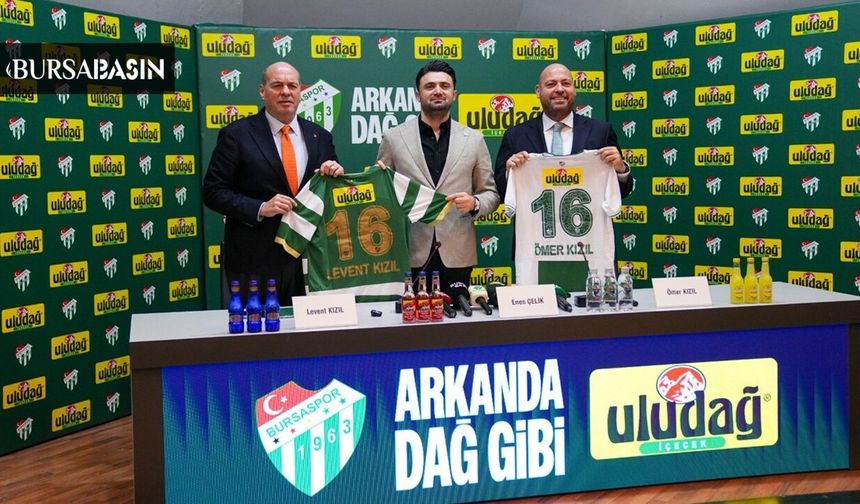 Uludağ İçecek’ten Bursaspor’a 40 yıllık destek sürüyor