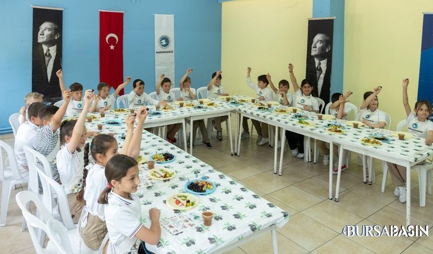 Erdek’te Minik Şefler Zeytinle Buluştu