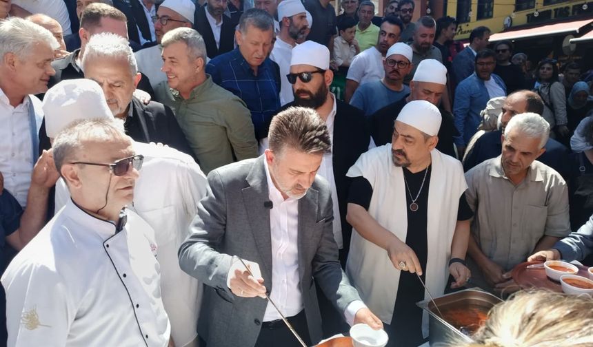 Bursa’da 600 Yıllık Köfteli Çorba Geleneği Yaşatıldı