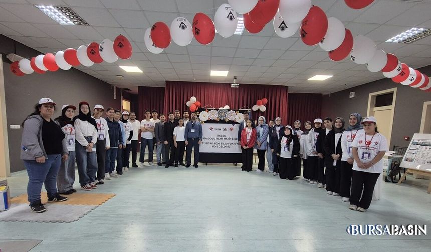 Keles’te TÜBİTAK Bilim Fuarına Yoğun İlgi