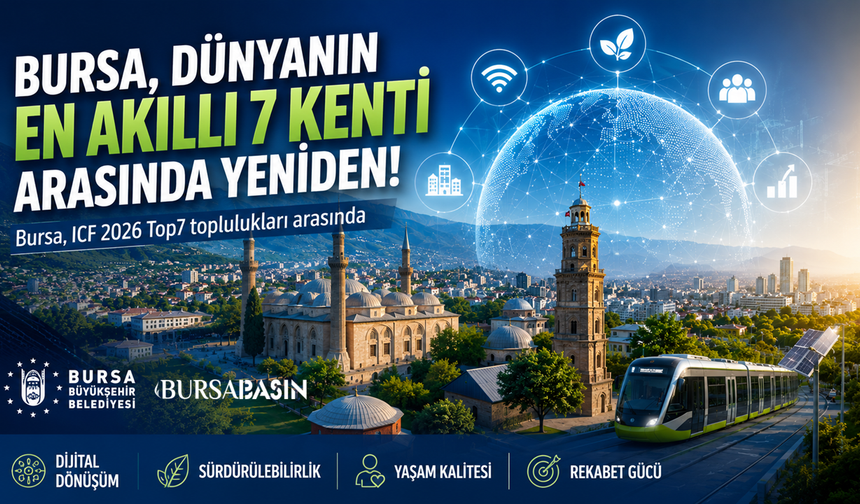 Bursa, Dünyanın En Akıllı 7 Şehri Arasında Yer Aldı