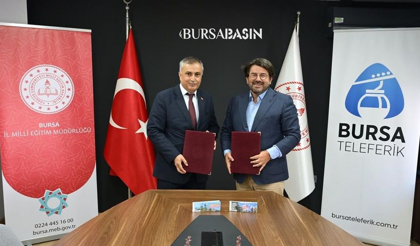 Bursa’da öğrencilere 450 bin ücretsiz teleferik bileti