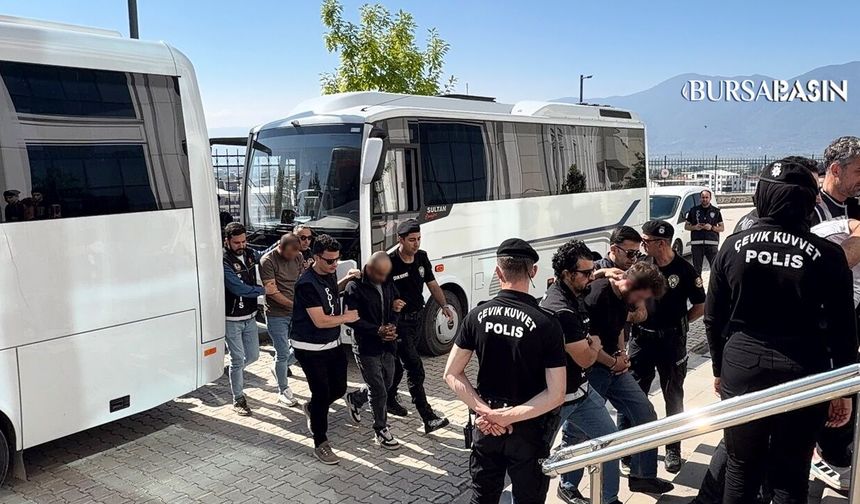 Orhangazi’de Narkotik Operasyonu: 17 Tutuklama