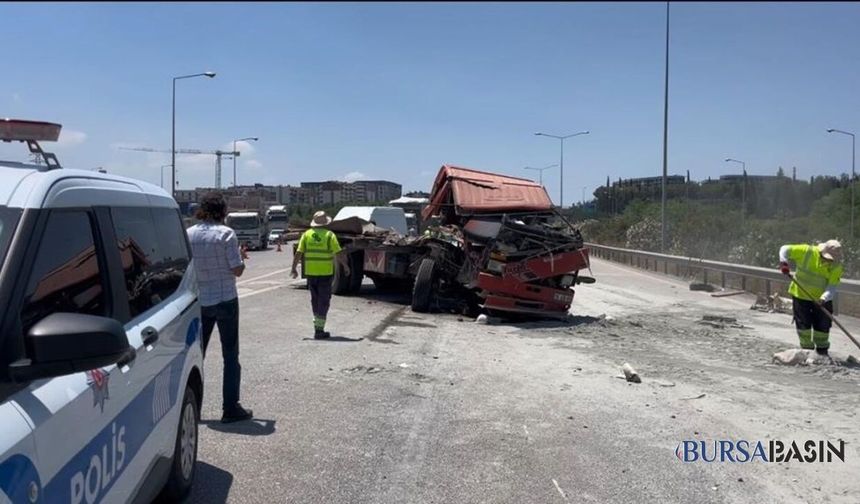 Bursa Otoyolunda Feci Kaza: 1 Ölü, 1 Yaralı