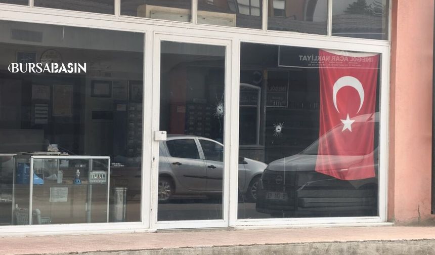 İnegöl’de İşyerine Gece Yarısı Silahlı Saldırı