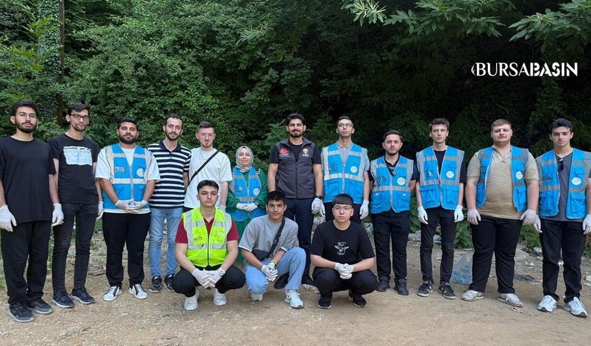 Osmangazi Gençlerinden Çevre İçin Örnek Hareket