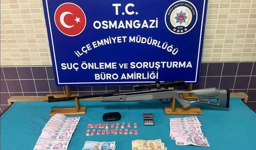 Bursa’da Narkotik Operasyon: Çok Sayıda Gözaltı