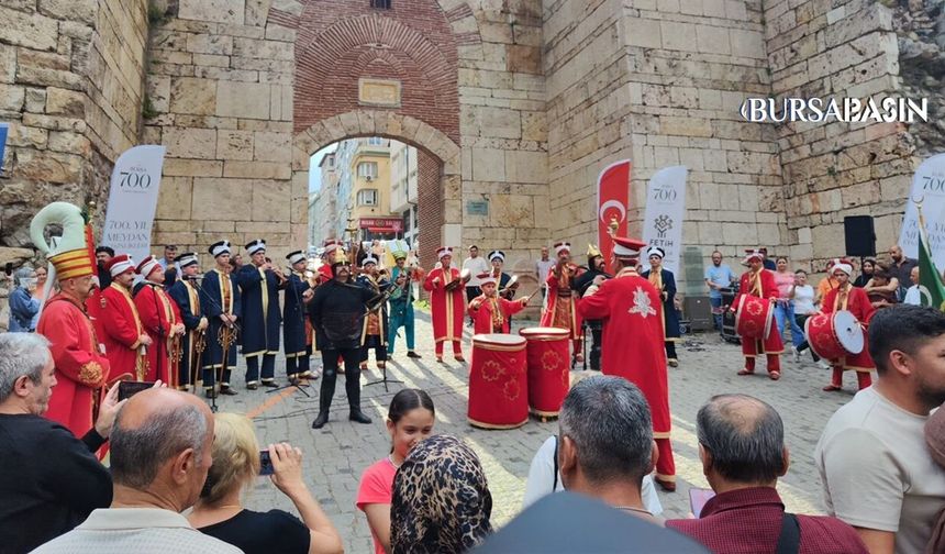 Bursa’da Fethin 700. Yılına Mehter Coşkusu
