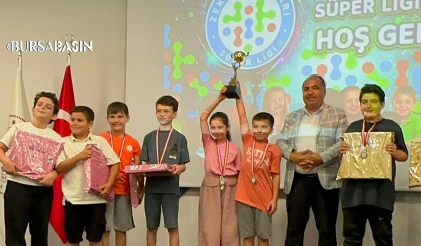 Bursa’da Zeka Oyunları Süper Ligi Şampiyonu Belli Oldu
