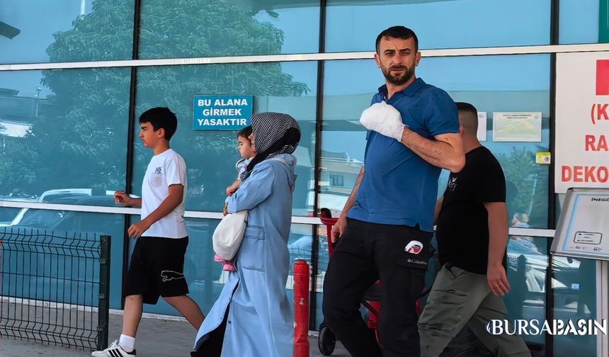 İnegöl’de İş Kazası: İşçinin Parmağı Koptu