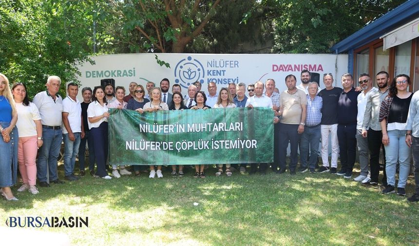 Nilüfer'de Katı Atık Tesisi Tepkisi: Ortak Mücadele Kararı