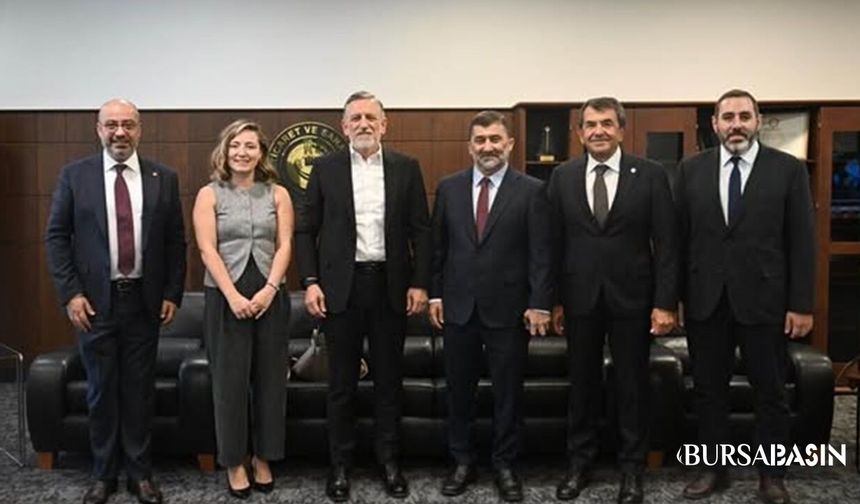 BTSO’da Sivil Havacılık ve İş Birliği Görüşmesi