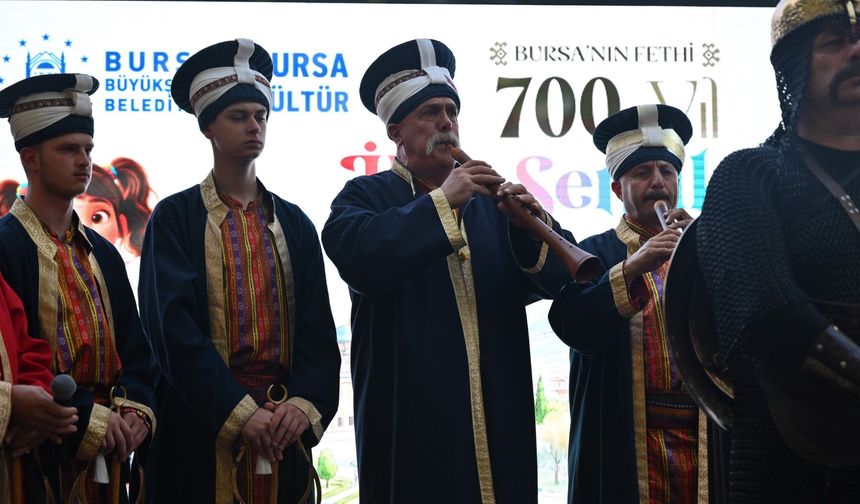 Bursa'nın Fethi'nin 700. yılı Coşkusu Osmangazi'de Başladı