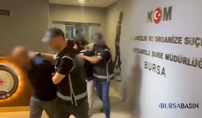 İznik'te Tefecilere Şafak Baskını: 7 Gözaltı