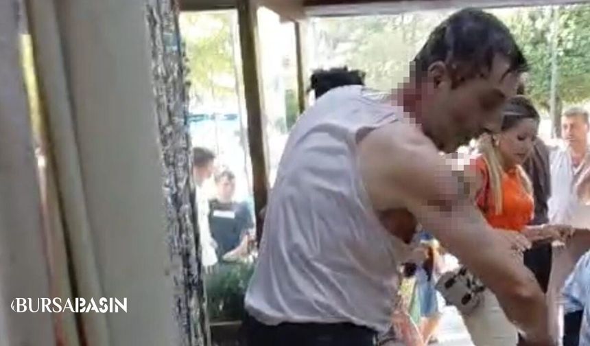 Bursa'da Lavabo Açılırken Patlama Oldu
