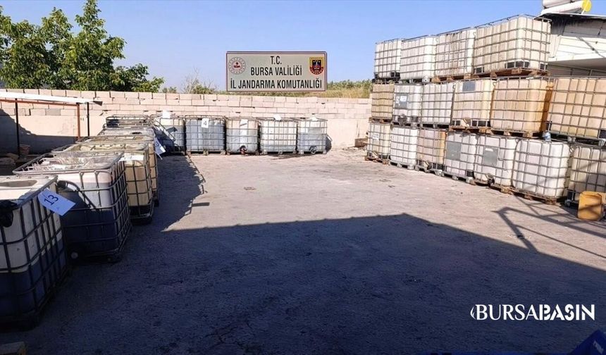 Bursa'da 10 Milyon Liralık Sahte Yağ Operasyonu
