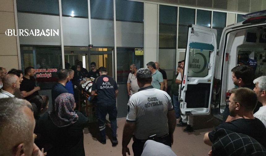 Orhangazi'de Motosiklet Kazası: İşçi Ağır Yaralandı