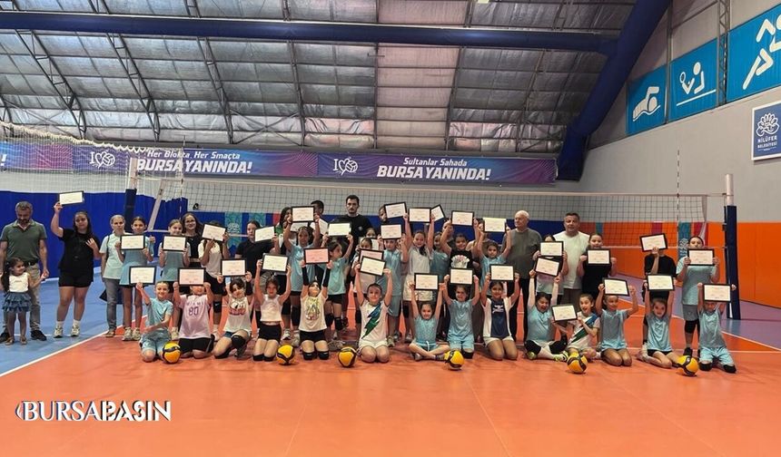 Nilüfer Yaz Spor Okulları'nda 1.236 Çocuğa Sertifika