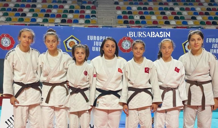 Osmangazi'den 6 Judocu Avrupa Kupası'nda Milli Formayla