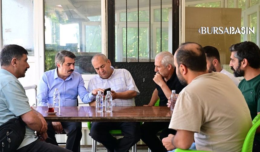 Başkan Oktay Yılmaz Teleferik Esnafını Dinledi