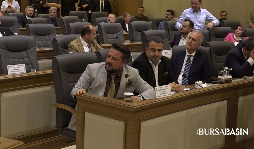 Bursa Büyükşehir Belediye Meclisi'nde Gerginlik