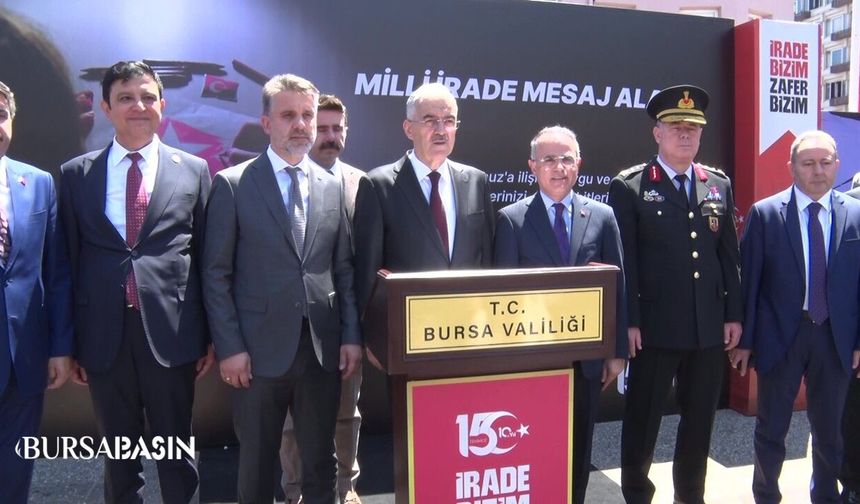 Bursa'da 15 Temmuz Anma Merkezi ziyaretçilerini ağırlıyor