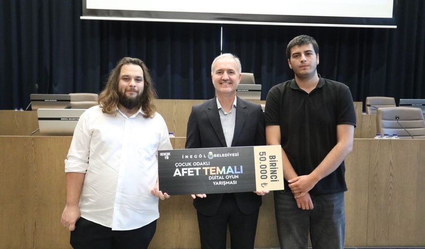 İnegöl'de Afet Eğiten Dijital Oyunlar Ücretsiz Erişime Açıldı