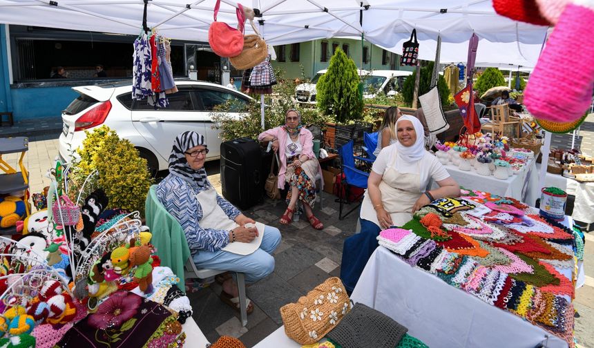 Kadın Girişimciler Sokağı Üftade Meydanı'nda İlgi Gördü