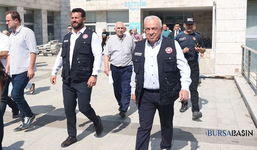 Nilüfer’de Gerçeği Aratmayan Deprem ve Yangın Tatbikatı
