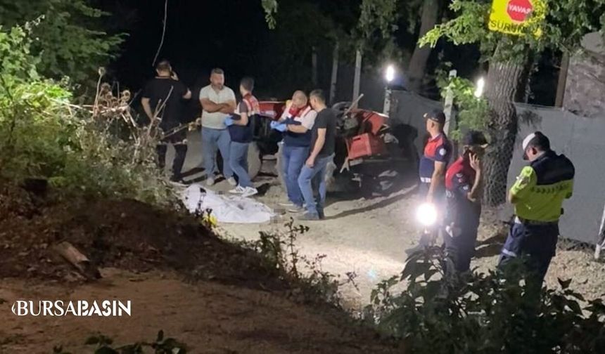 İnegöl’de Traktör Devrildi: 75 Yaşındaki Sürücü Öldü