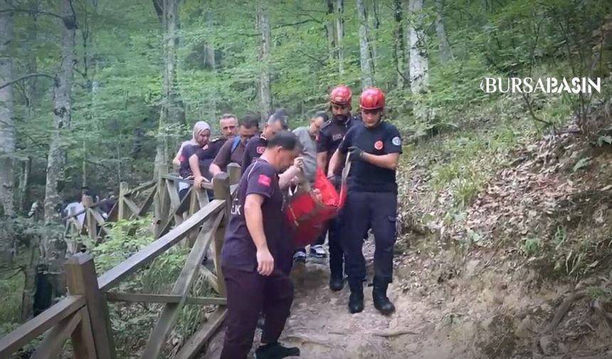 Oylat Şelalesi’nde Yaralanan Kadın İçin Zorlu Kurtarma