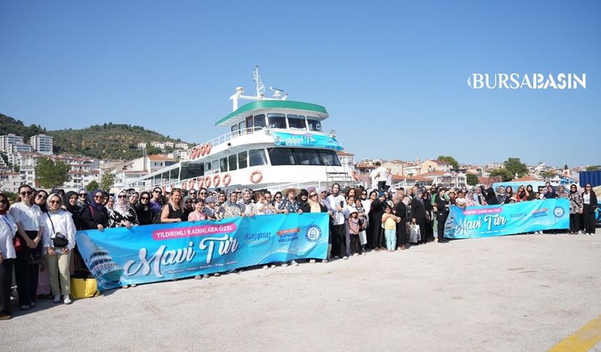 Yıldırım'da Kadınlara Ücretsiz Mavi Tur Başladı