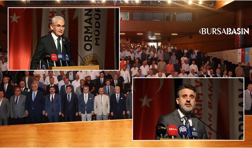 Bursa’da Orman Yangınlarına Karşı Ortak Seferberlik