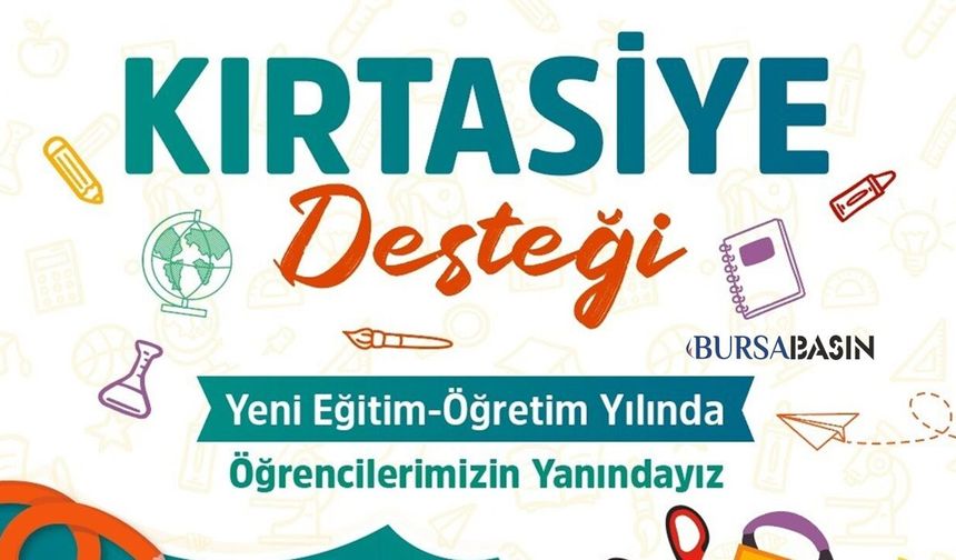 Bursa'da Kırtasiye Desteği Başvuruları Başladı