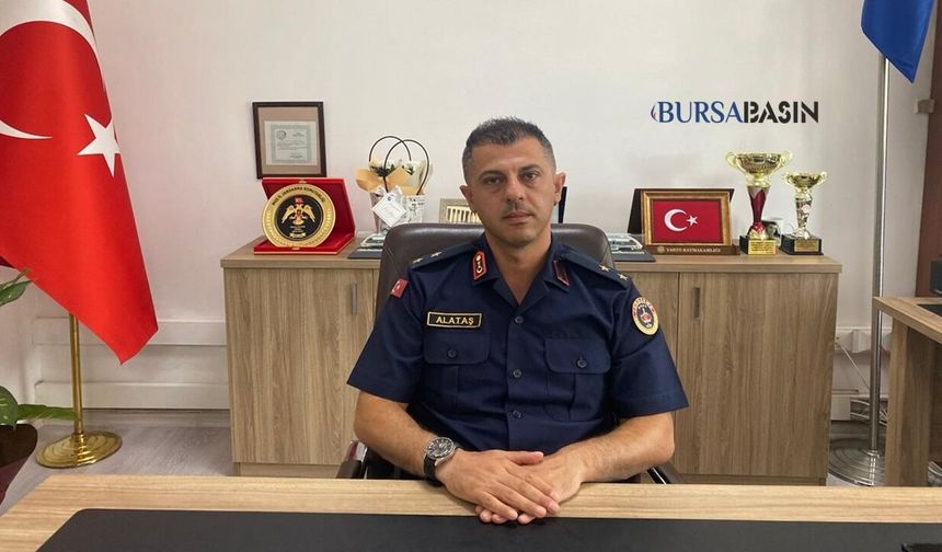 Yenişehir İlçe Jandarma Komutanlığına Yeni Atama