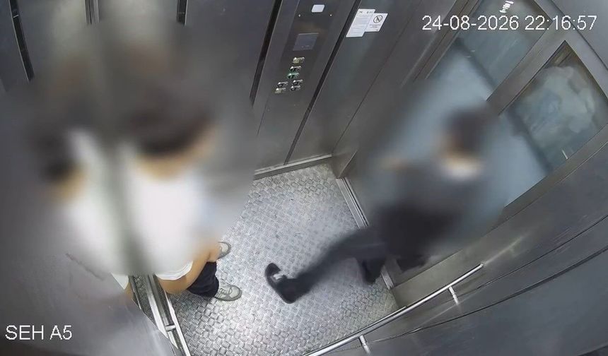 Bursa’da çocukların mahsur kaldığı asansörde şok detay