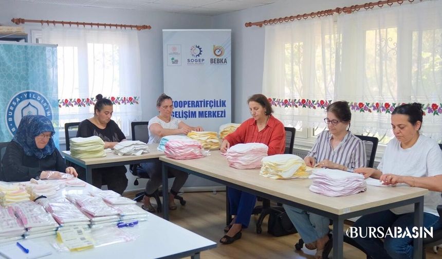 Yıldırım’da kadınlar üretiyor, aile ekonomisi güçleniyor