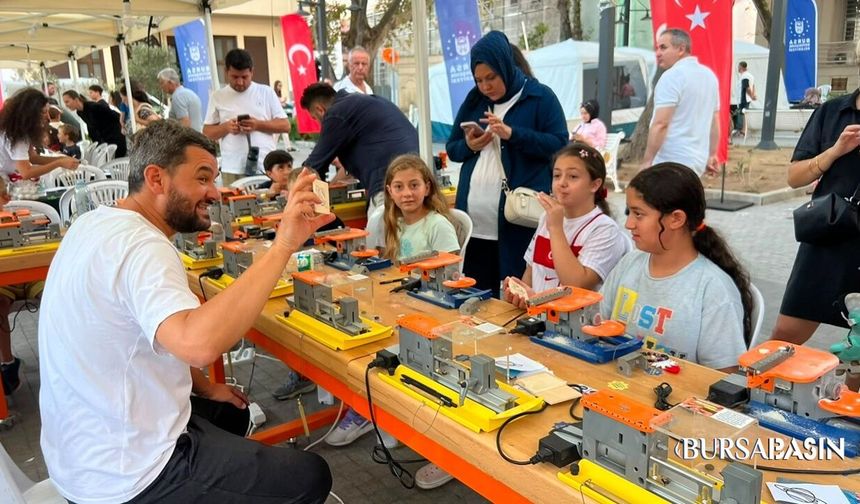 Bilim ve Teknoloji Festivali Mudanya’yı Sardı