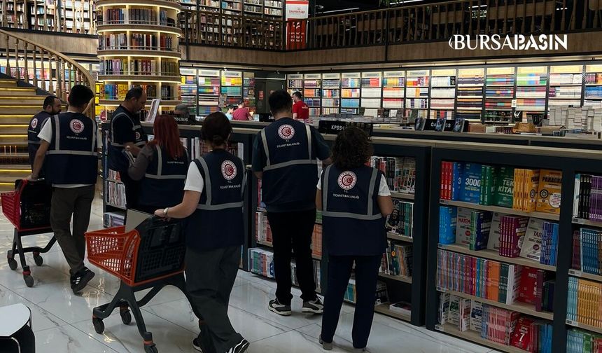 Bursa’da kırtasiye denetimi: 1,8 milyon TL ceza