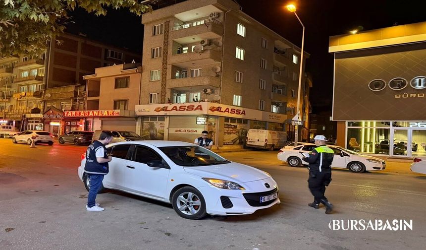 İnegöl’de polis kuş uçurtmadı: Bin 412 kişi sorgulandı