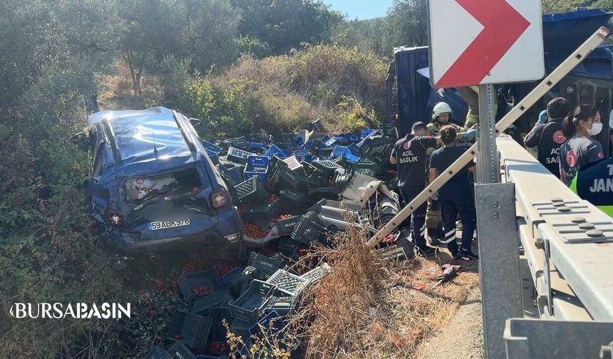 İznik’te Feci Kaza: 1 Kişi Hayatını Kaybetti