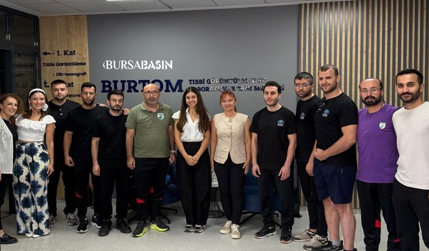 Bursa’dan Avrupa’ya uzanan başarıya sağlık desteği
