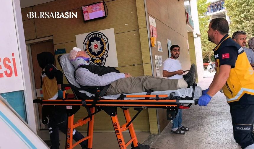 İnegöl’de otomobil şarampole uçtu: 2 yaralı